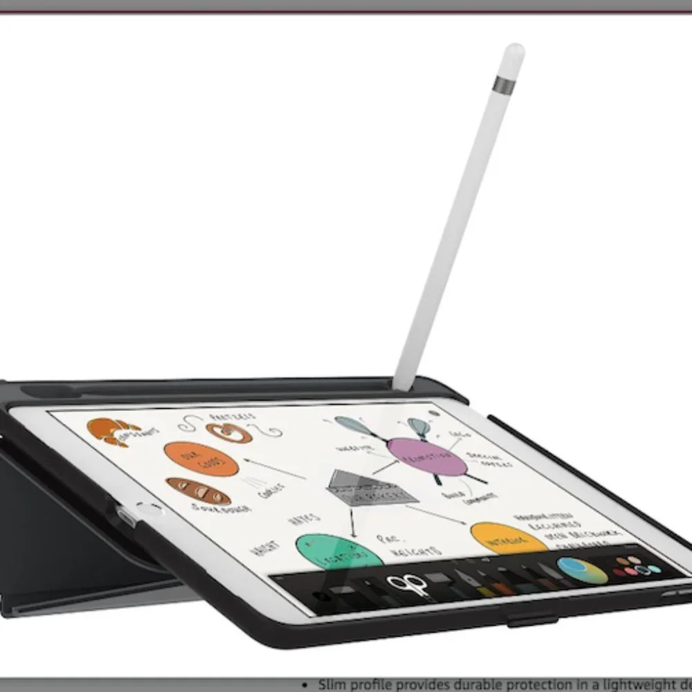 Speck Products StyleFolio Pencil Case and Stand for 9.7-inch iPad Pro  - BLK
